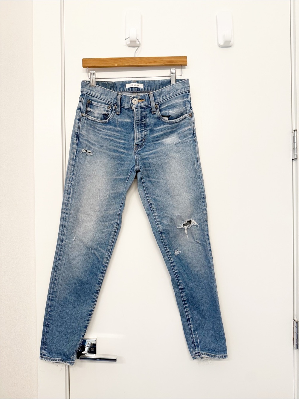 Moussy Distressed Jeans Size 27